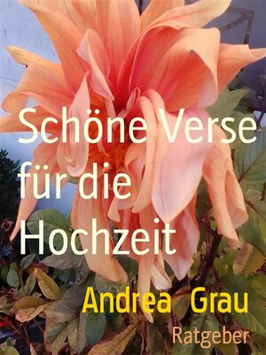 cover image of Schöne Verse für die Hochzeit